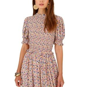 Caballero Collection Belmont Multicolor Midi Dress. Size XS